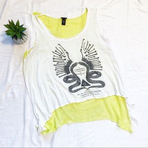 Torrid summer screen print tank